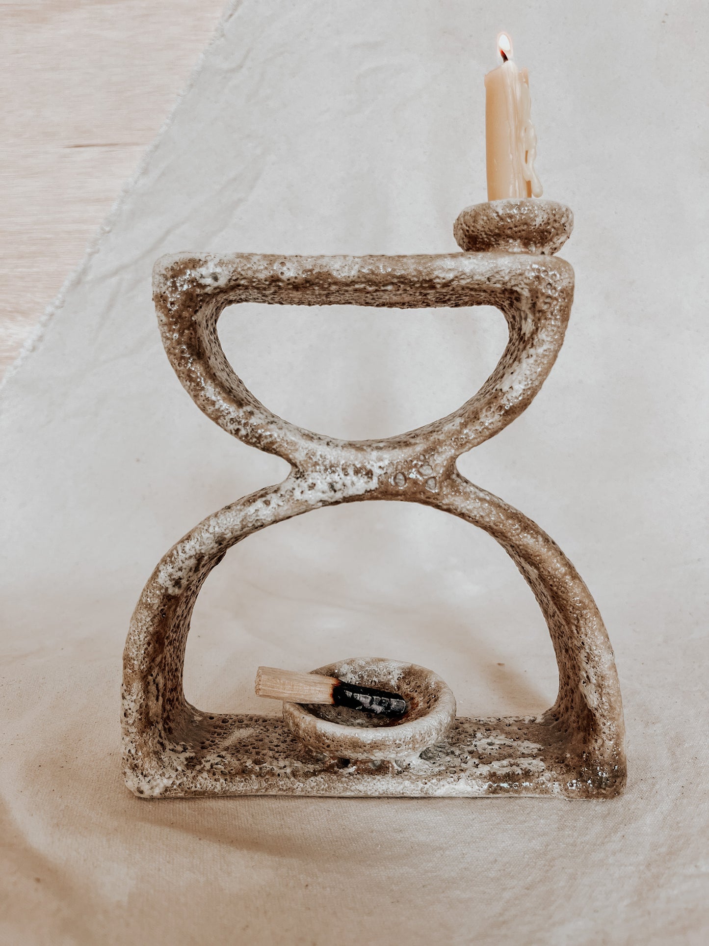 Handmade Ceramic Altar for Sacred Spaces | Clay Ritual Sculpture