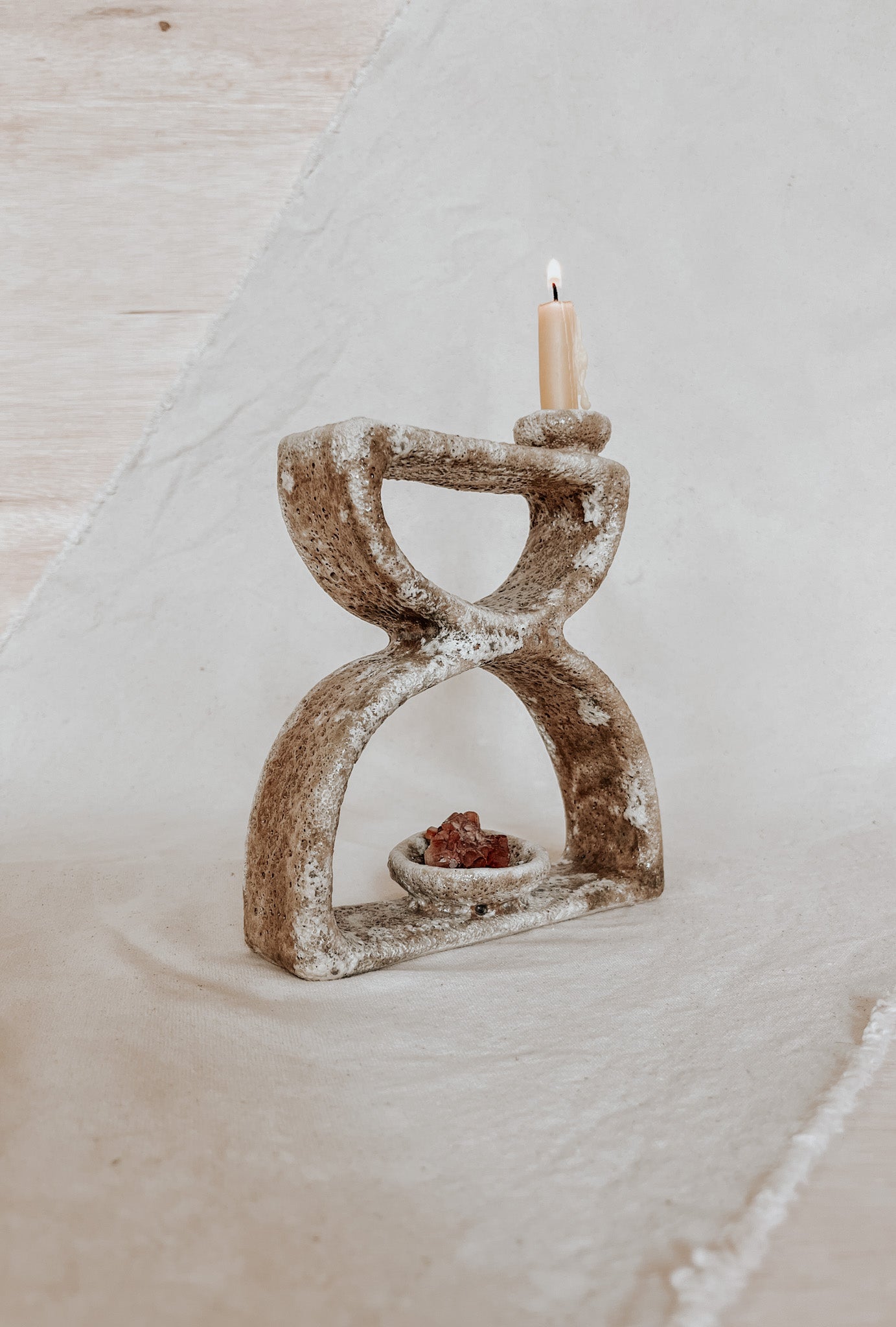 Handmade Ceramic Altar for Sacred Spaces | Clay Ritual Sculpture