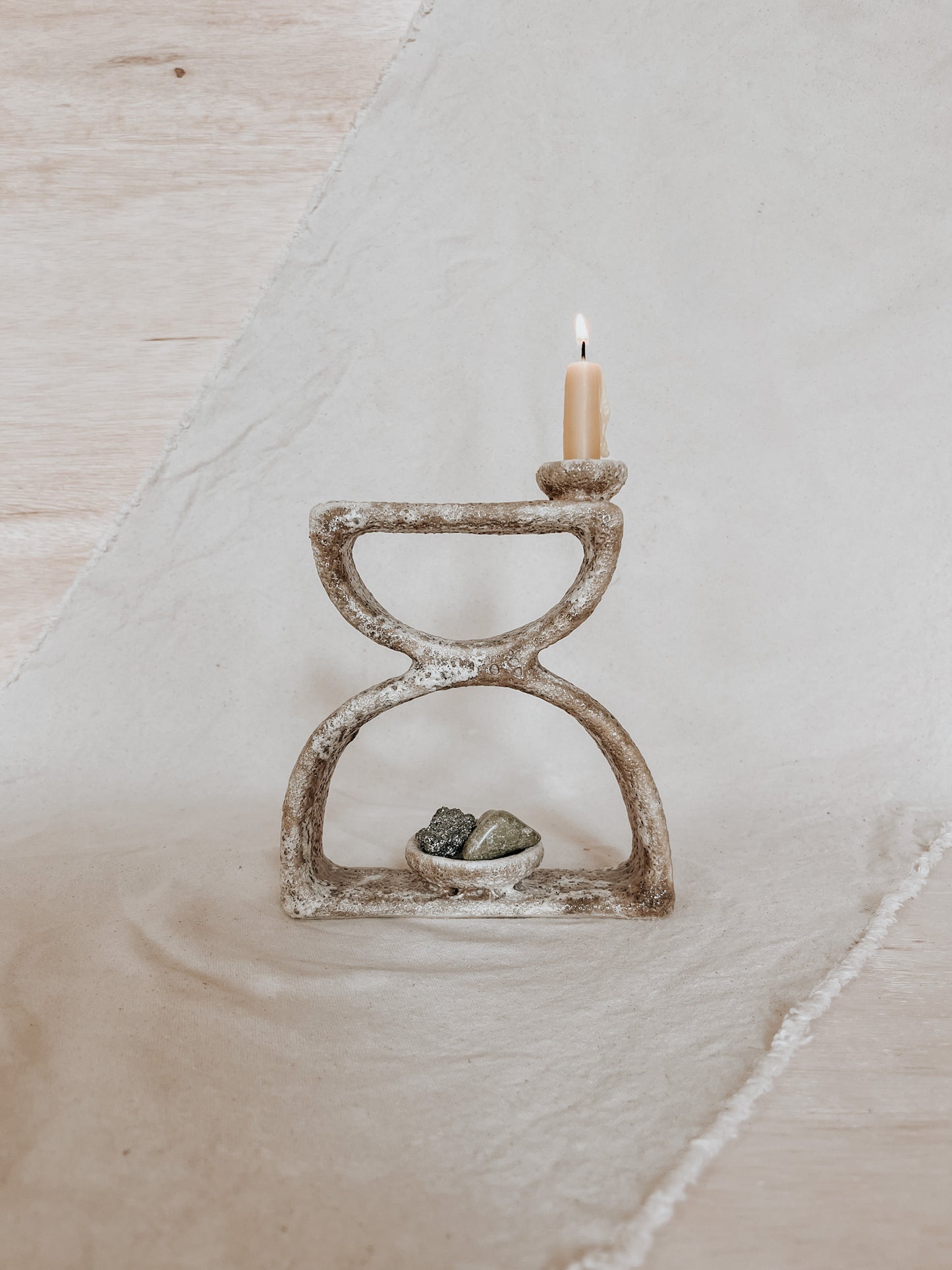 Handmade Ceramic Altar for Sacred Spaces | Clay Ritual Sculpture