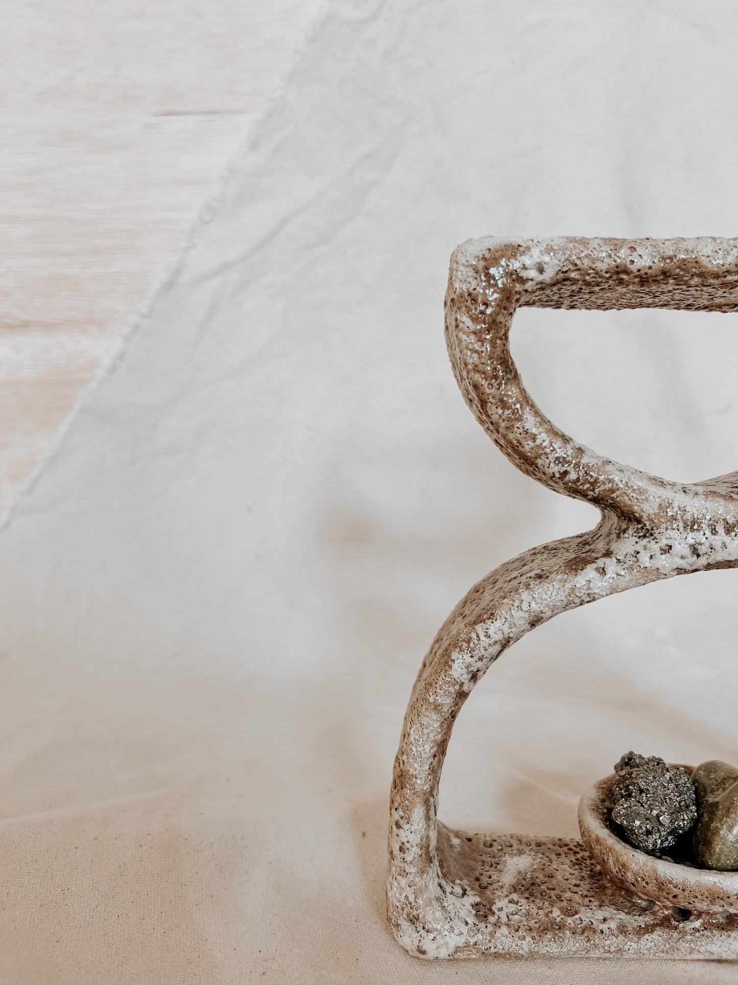 Handmade Ceramic Altar for Sacred Spaces | Clay Ritual Sculpture