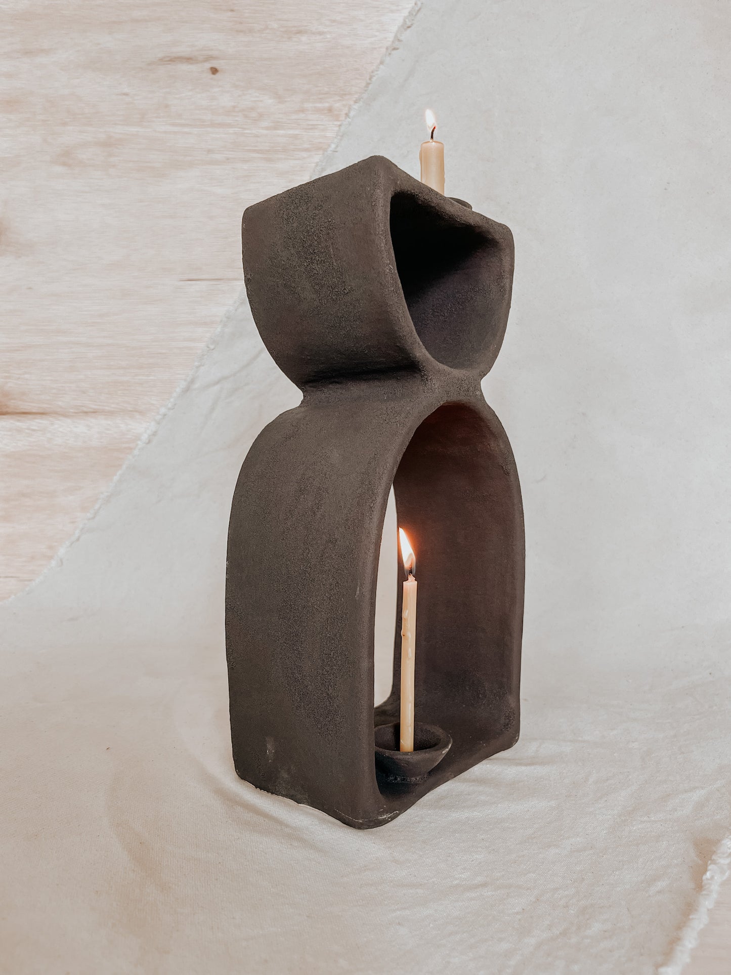 Handmade Ceramic Altar for Sacred Spaces | Clay Ritual Sculpture
