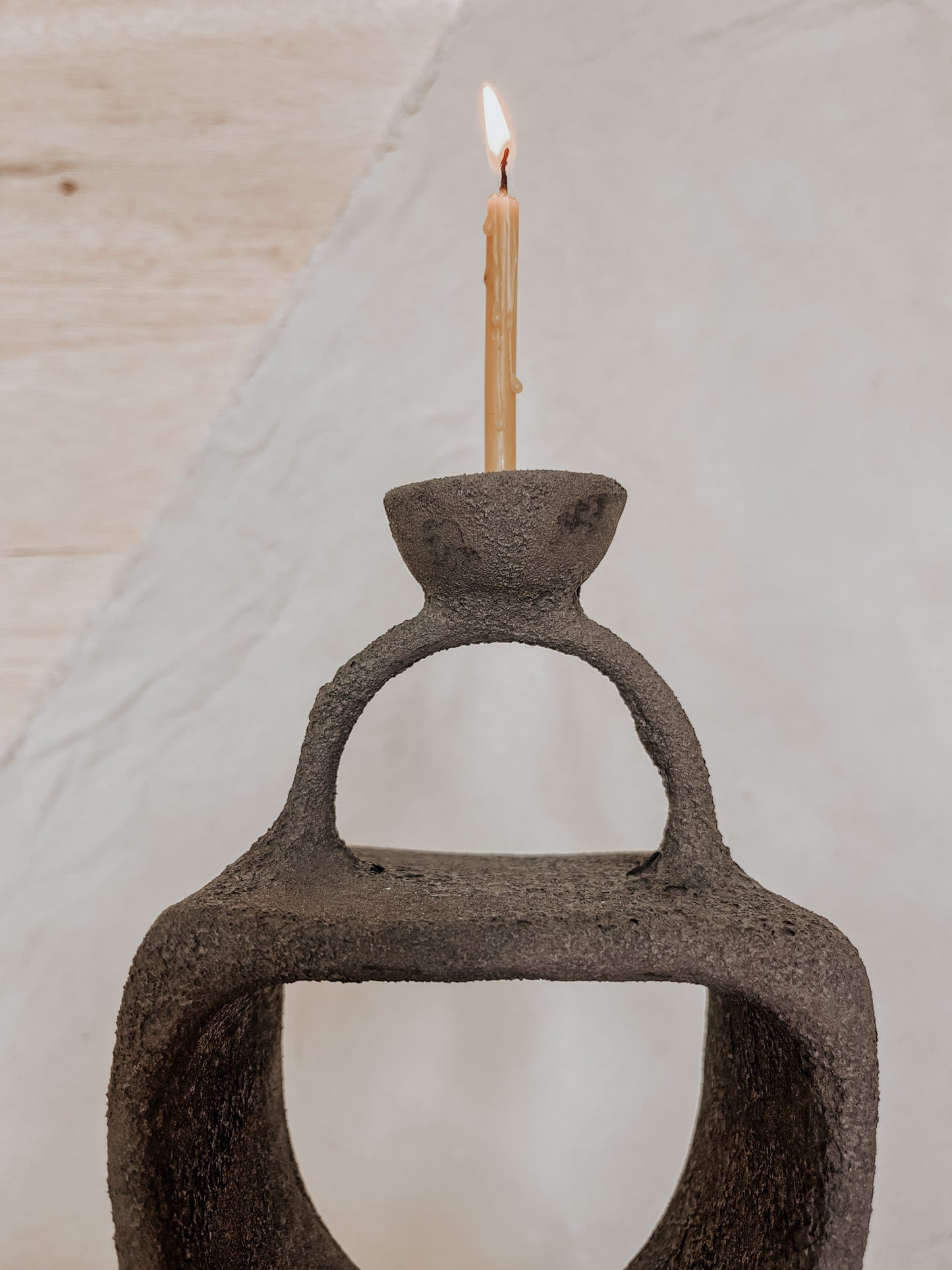 Handmade Ceramic Altar for Sacred Spaces | Clay Ritual Sculpture