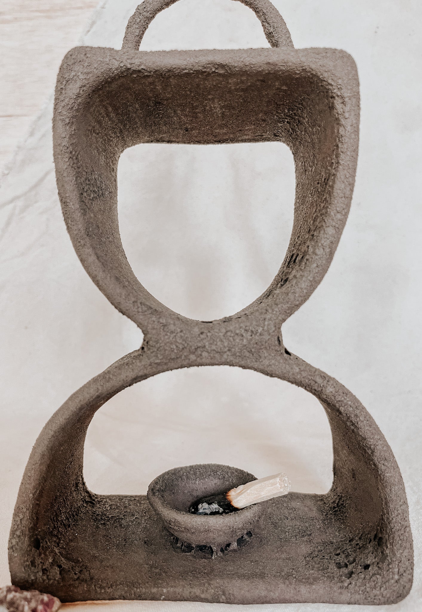 Handmade Ceramic Altar for Sacred Spaces | Clay Ritual Sculpture