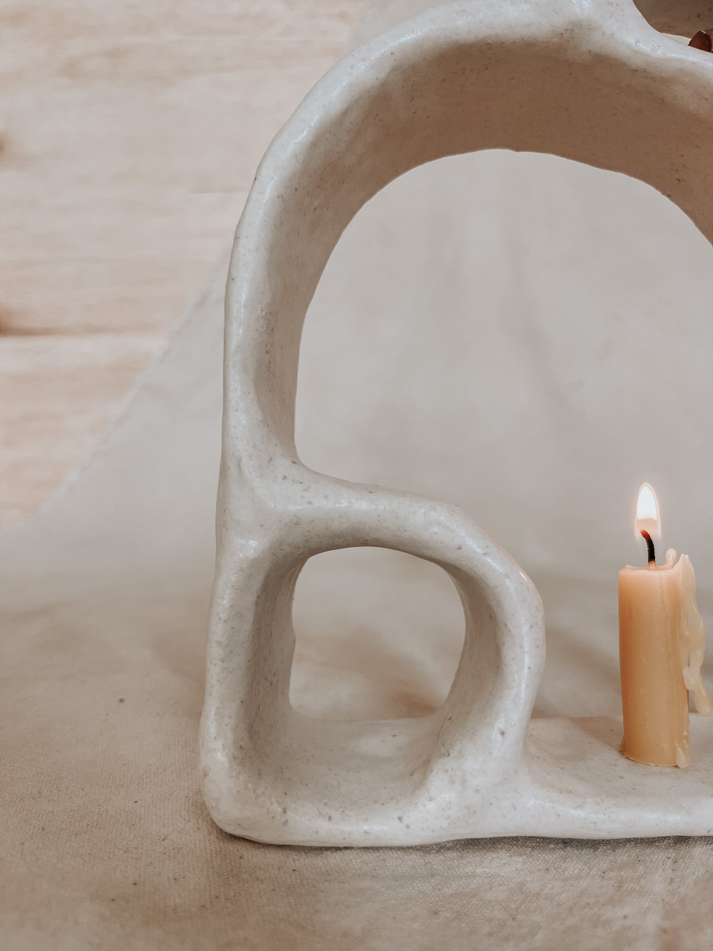 Handmade Ceramic Altar for Sacred Spaces | Clay Ritual Sculpture