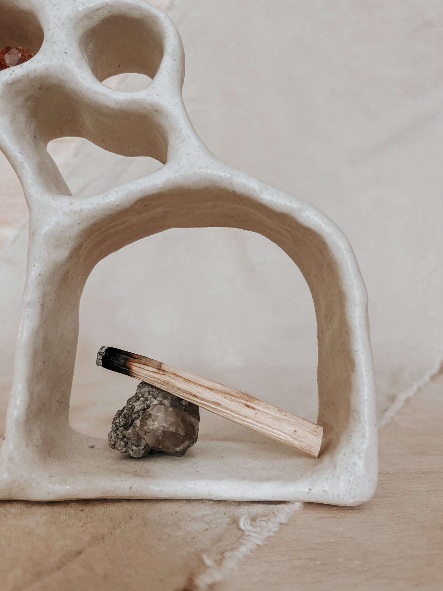 Handmade Ceramic Altar for Sacred Spaces | Clay Ritual Sculpture