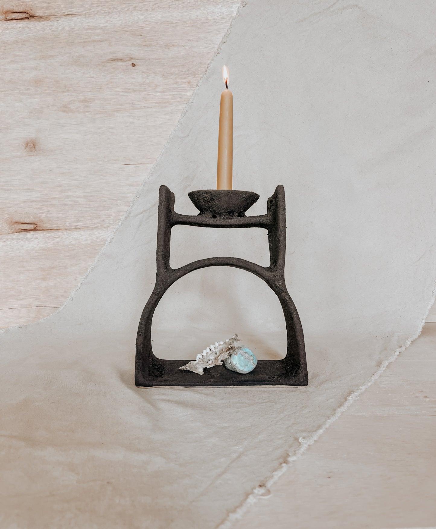Handmade Ceramic Altar for Sacred Spaces | Clay Ritual Sculpture