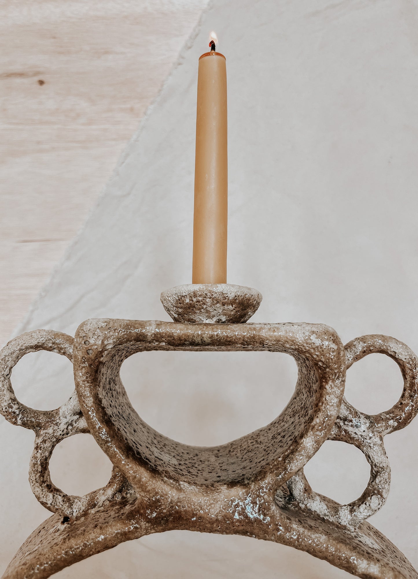 Handmade Ceramic Altar for Sacred Spaces | Clay Ritual Sculpture