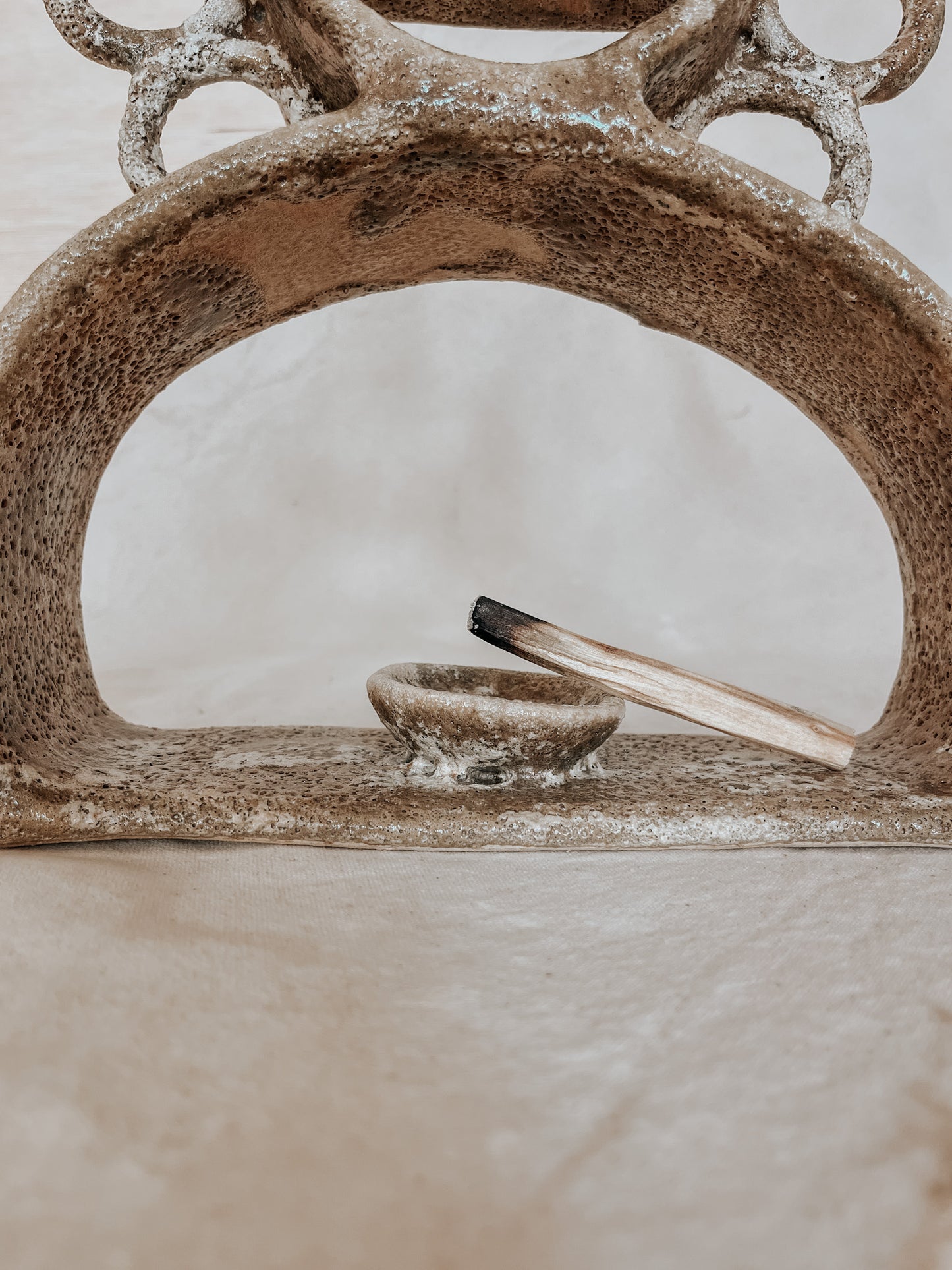 Handmade Ceramic Altar for Sacred Spaces | Clay Ritual Sculpture