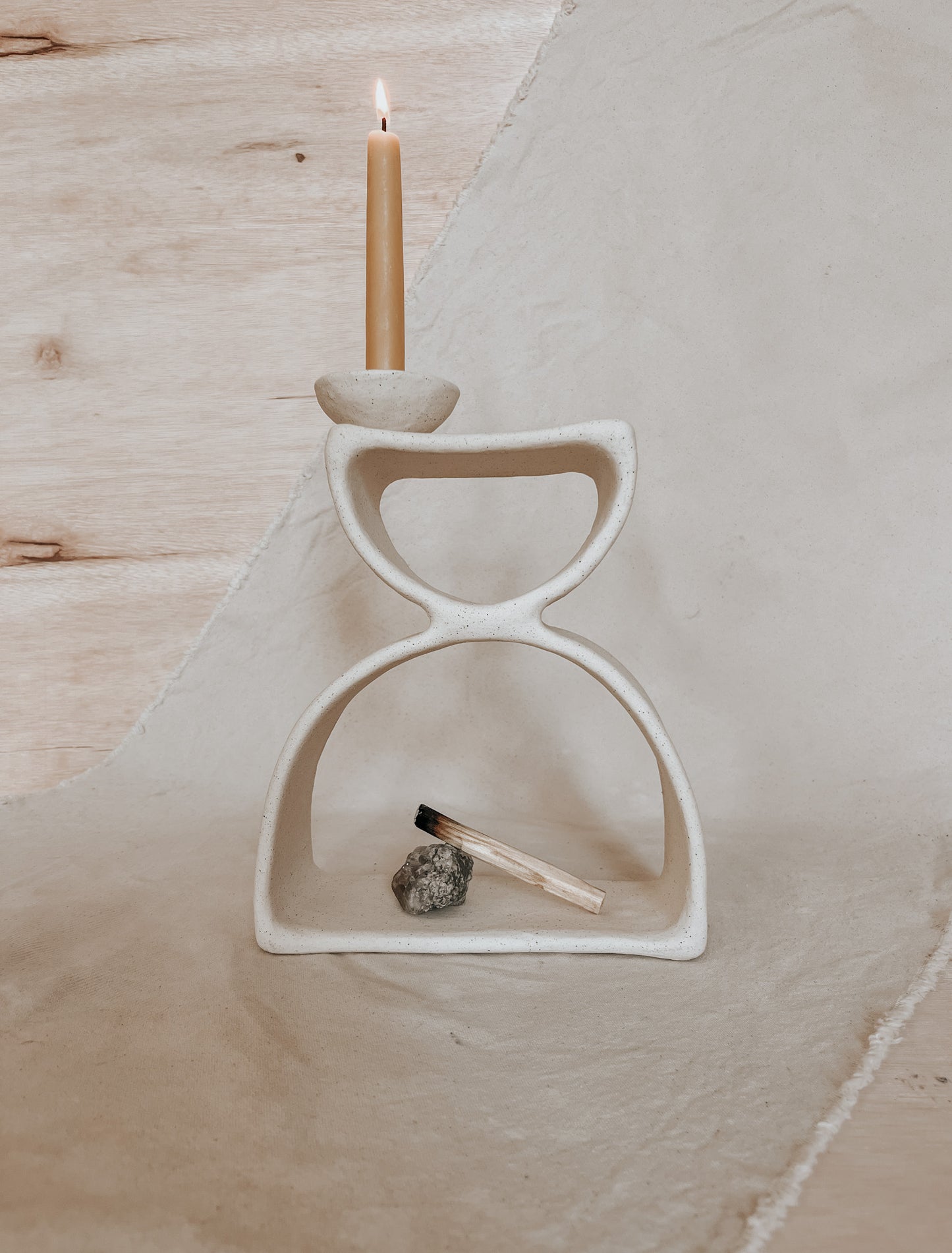 Handmade Ceramic Altar for Sacred Spaces | Clay Ritual Sculpture