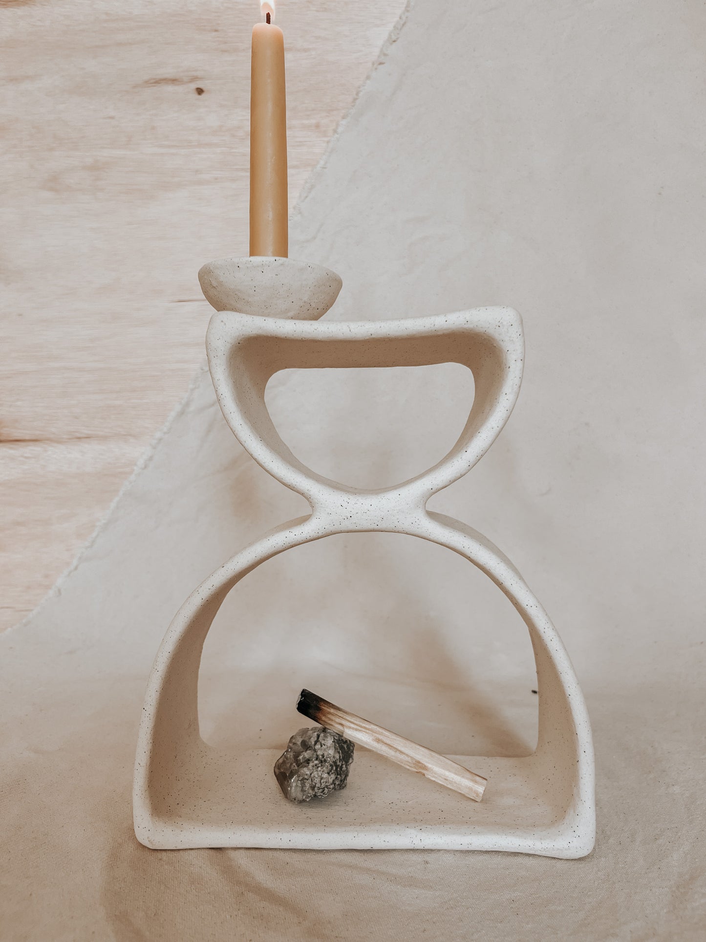 Handmade Ceramic Altar for Sacred Spaces | Clay Ritual Sculpture
