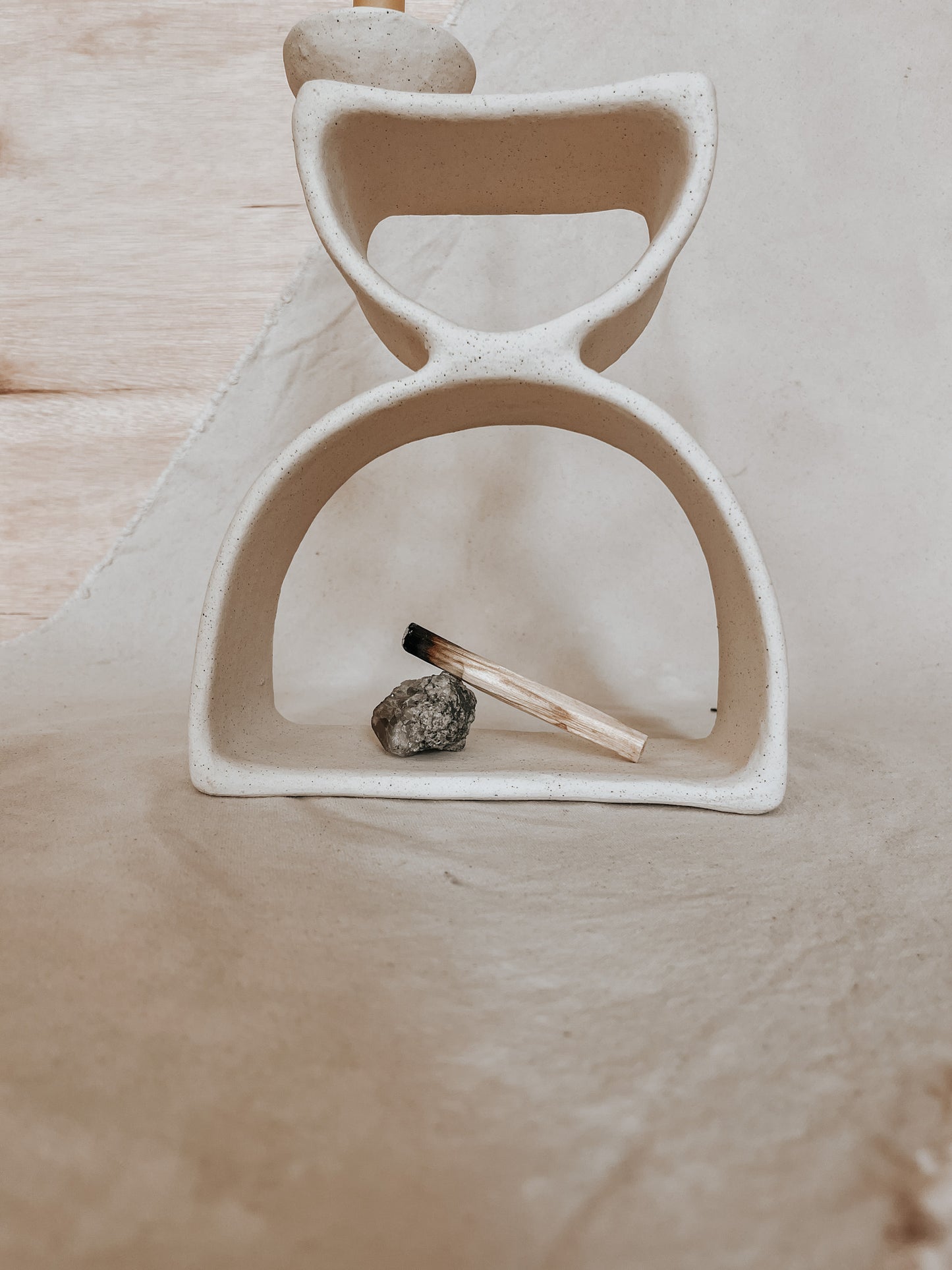 Handmade Ceramic Altar for Sacred Spaces | Clay Ritual Sculpture
