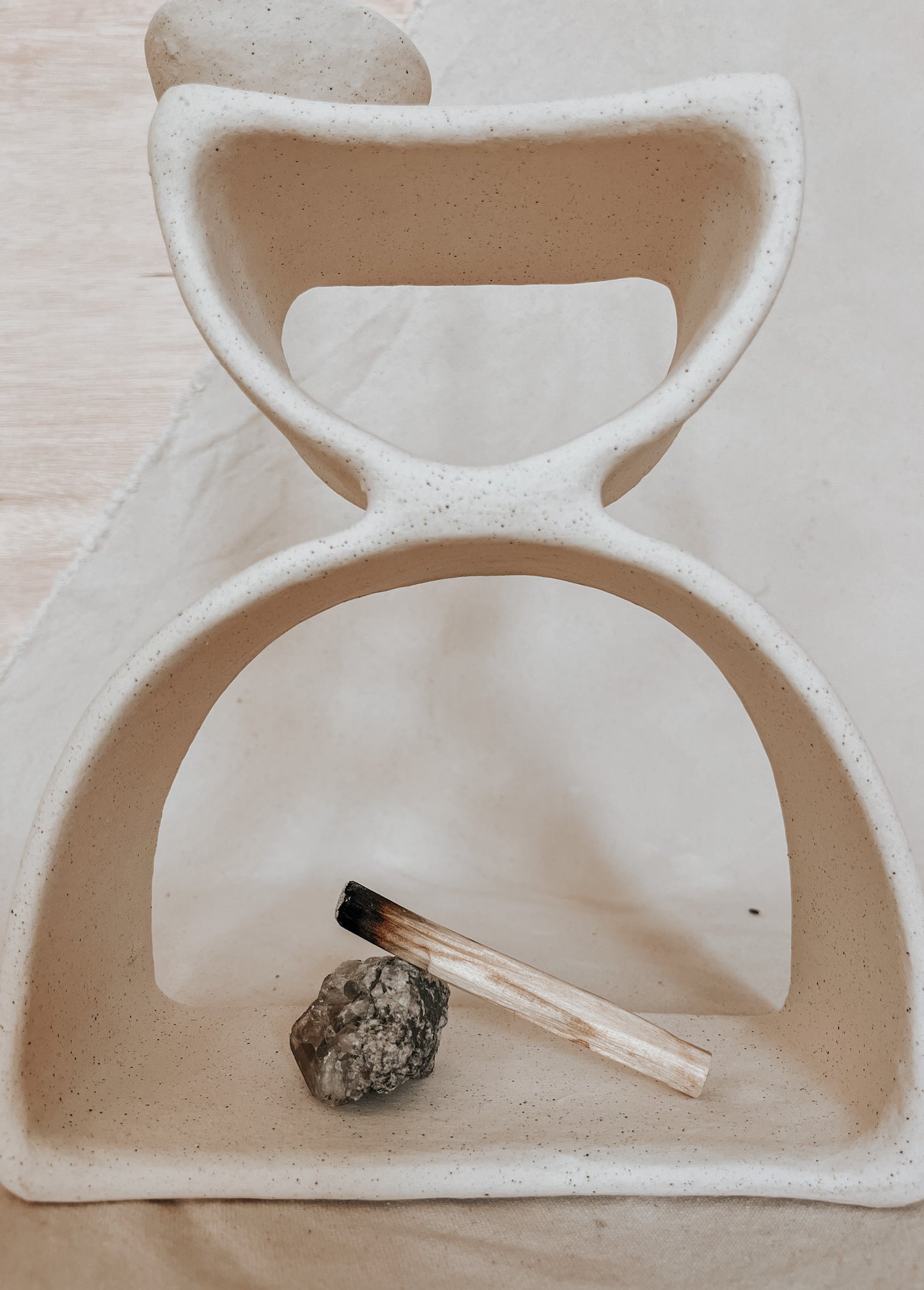 Handmade Ceramic Altar for Sacred Spaces | Clay Ritual Sculpture