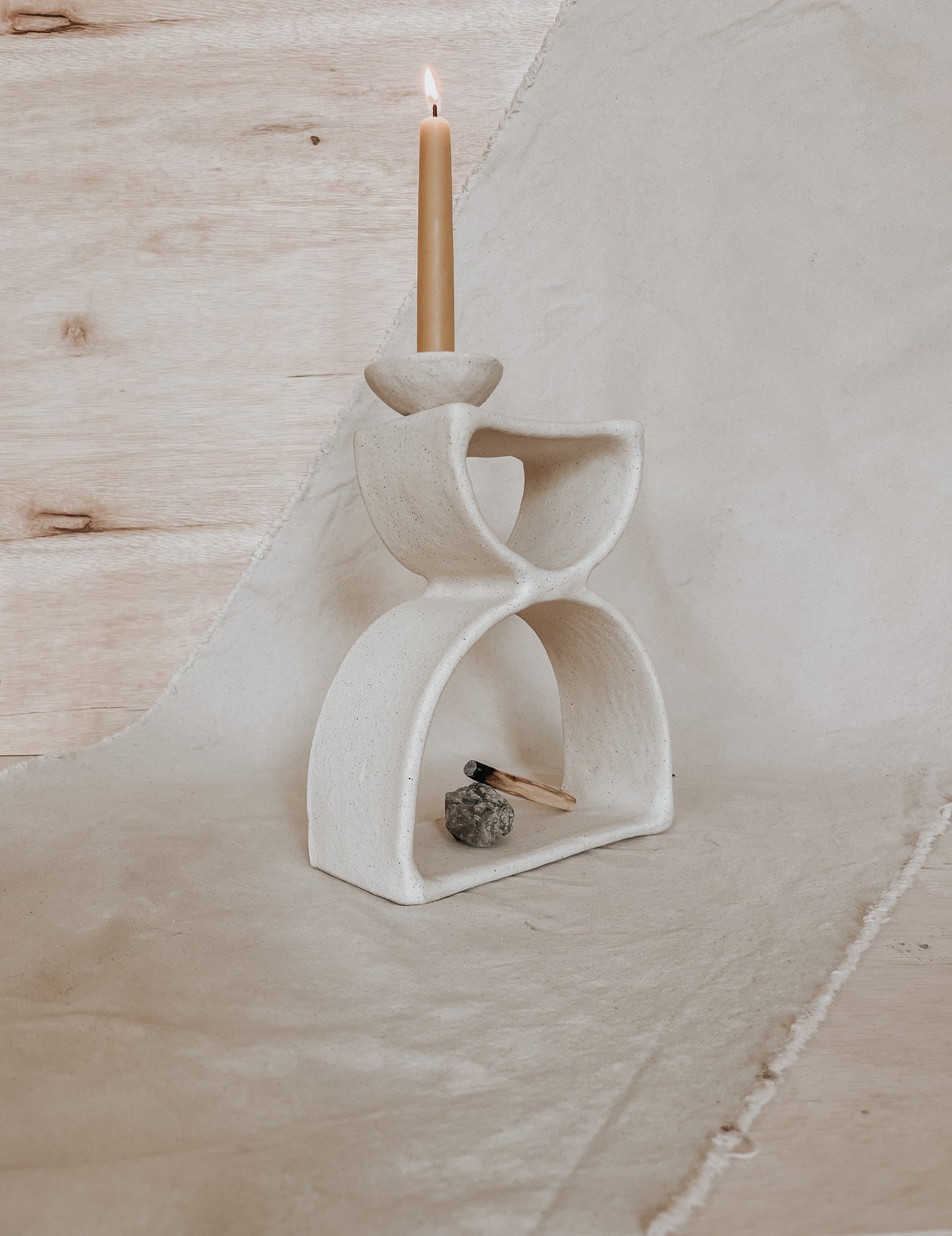 Handmade Ceramic Altar for Sacred Spaces | Clay Ritual Sculpture