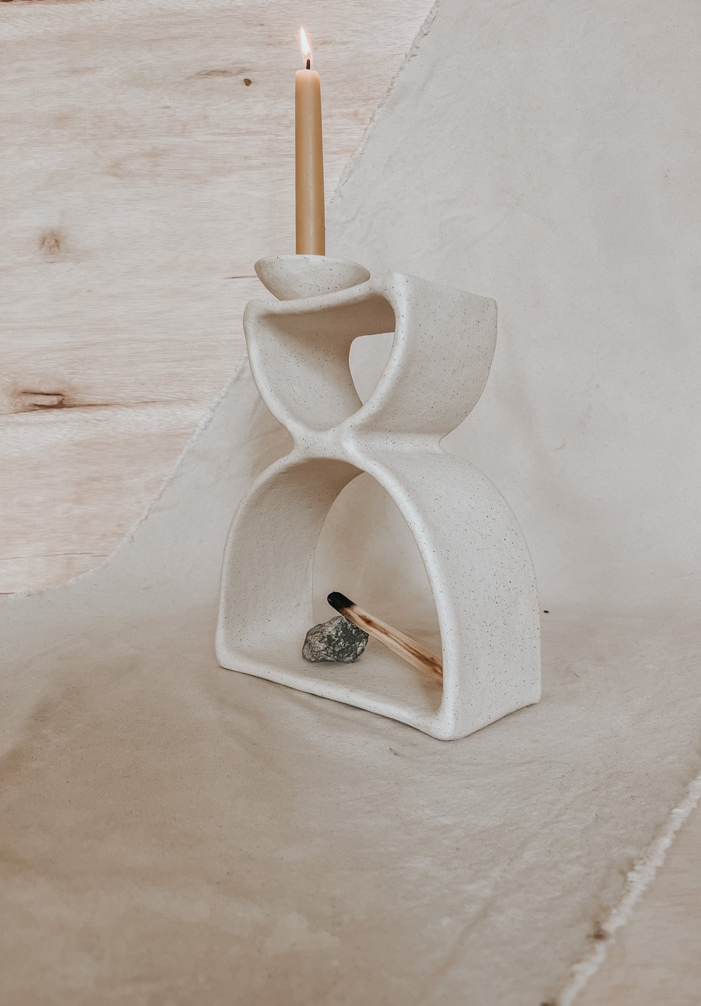 Handmade Ceramic Altar for Sacred Spaces | Clay Ritual Sculpture