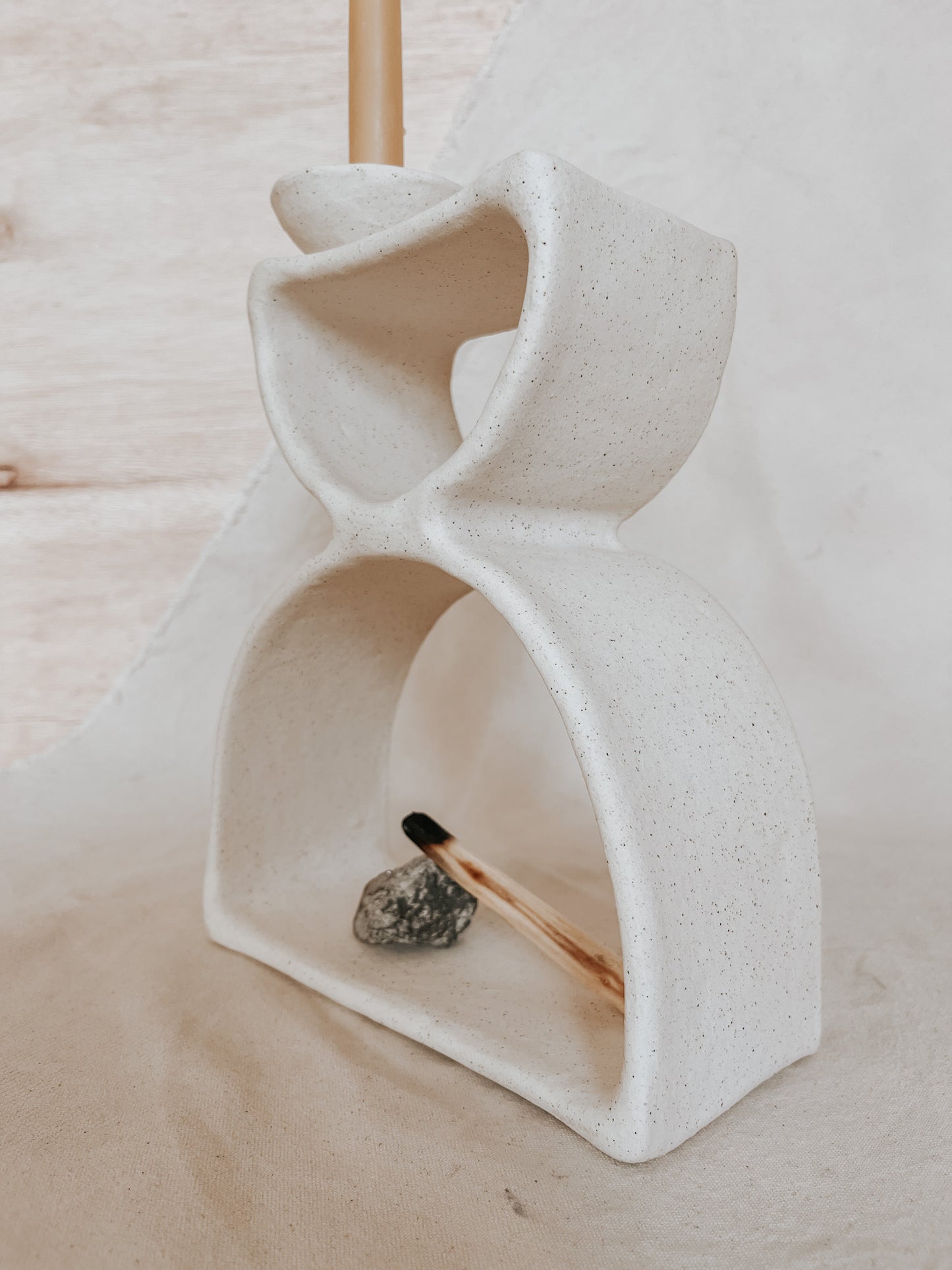 Handmade Ceramic Altar for Sacred Spaces | Clay Ritual Sculpture