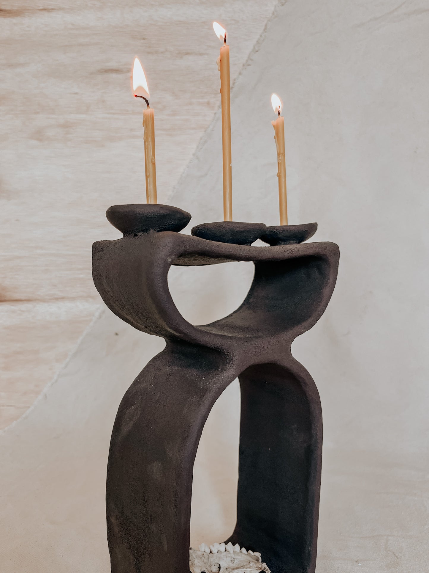 Handmade Ceramic Altar for Sacred Spaces | Clay Ritual Sculpture