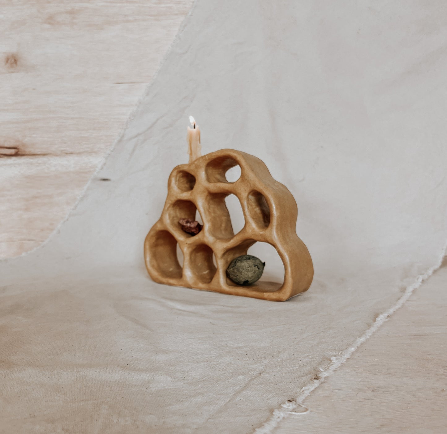 Handmade Ceramic Altar for Sacred Spaces | Clay Ritual Sculpture