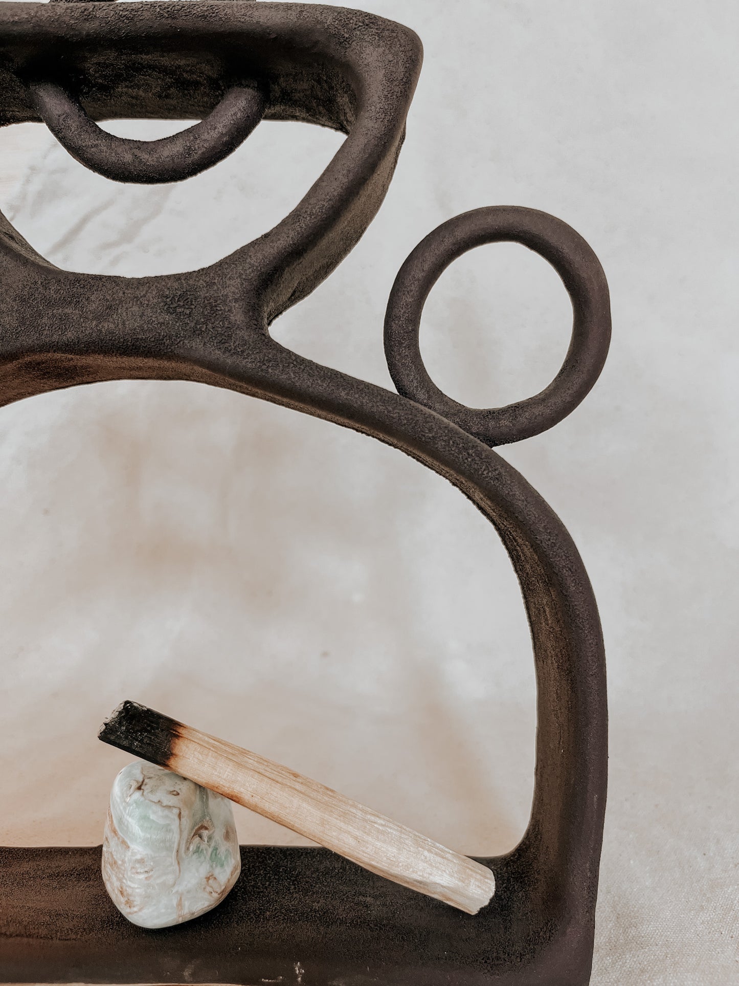 Handmade Ceramic Altar for Sacred Spaces | Clay Ritual Sculpture
