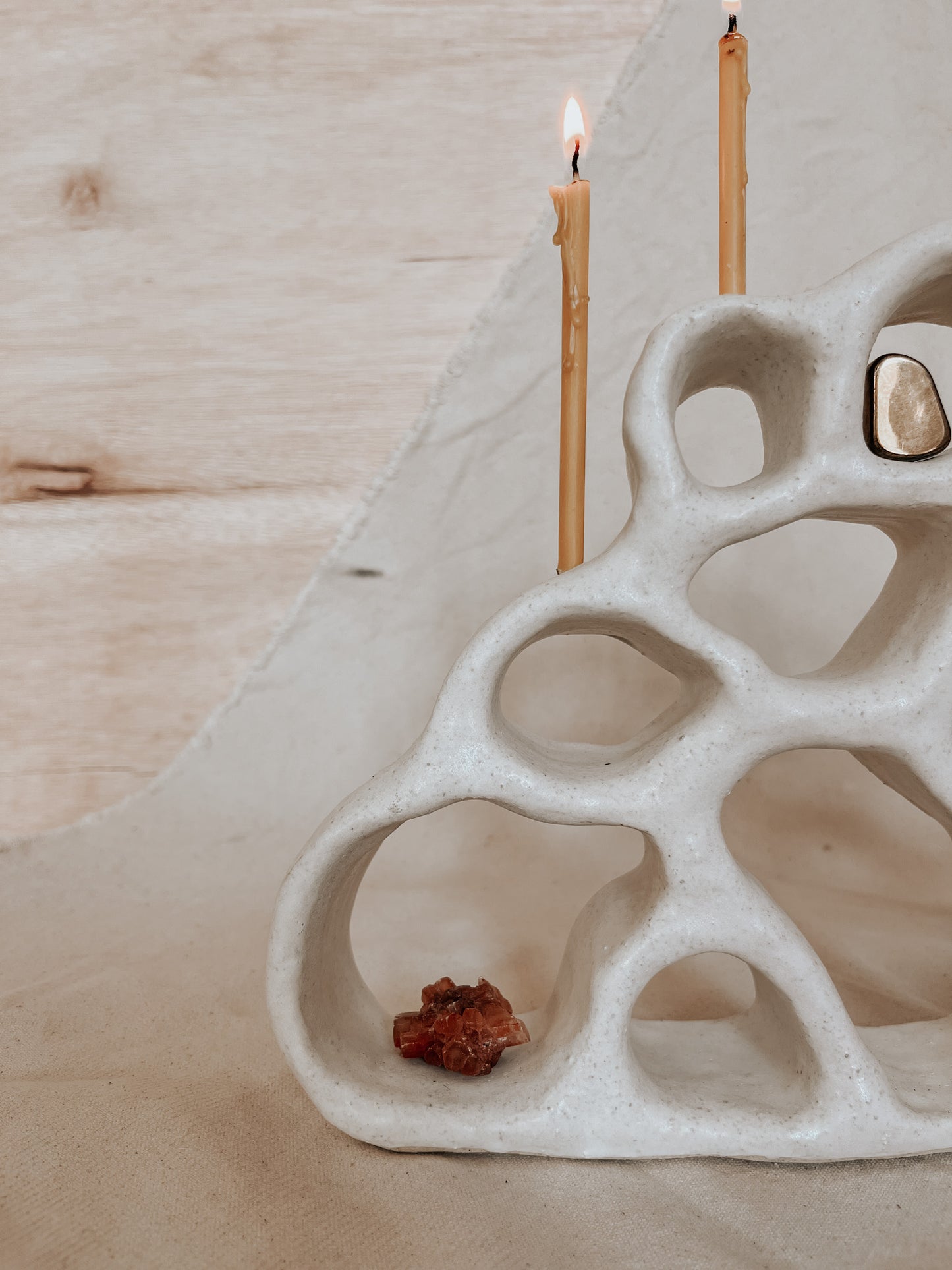 Handmade Ceramic Altar for Sacred Spaces | Clay Ritual Sculpture