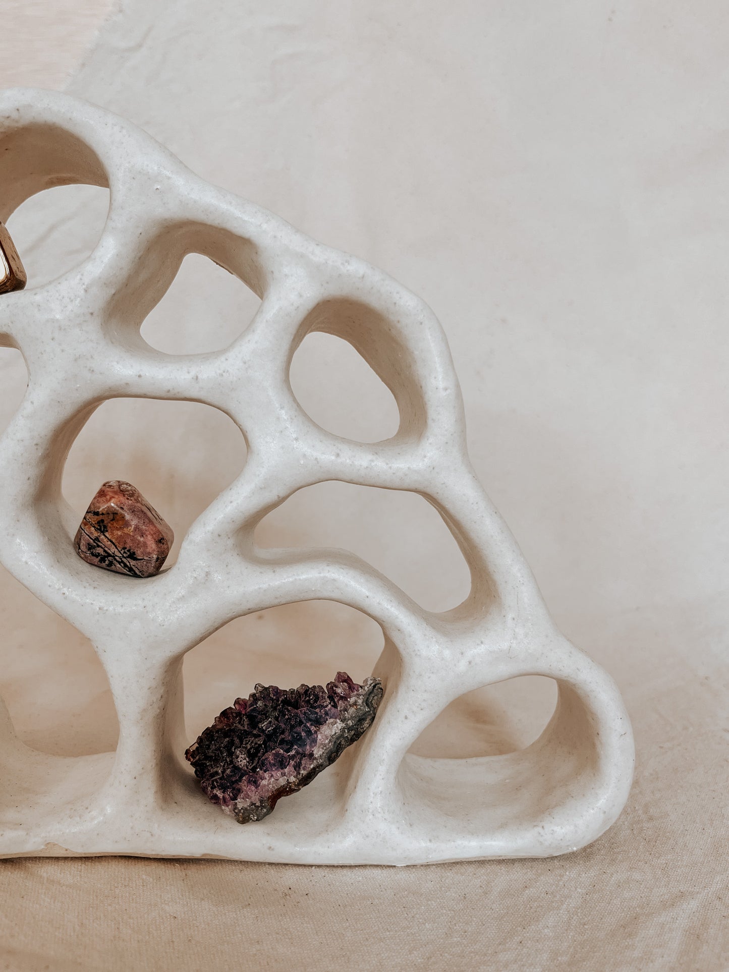 Handmade Ceramic Altar for Sacred Spaces | Clay Ritual Sculpture