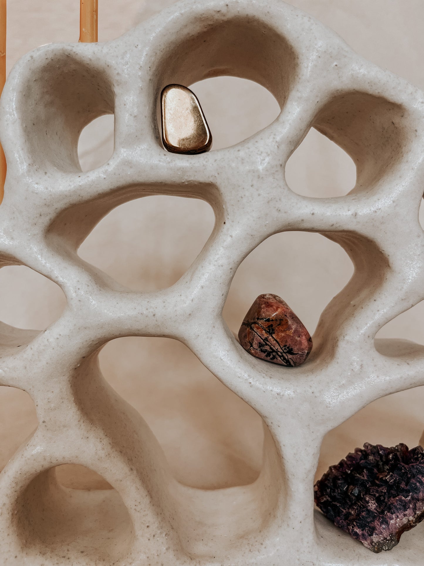 Handmade Ceramic Altar for Sacred Spaces | Clay Ritual Sculpture