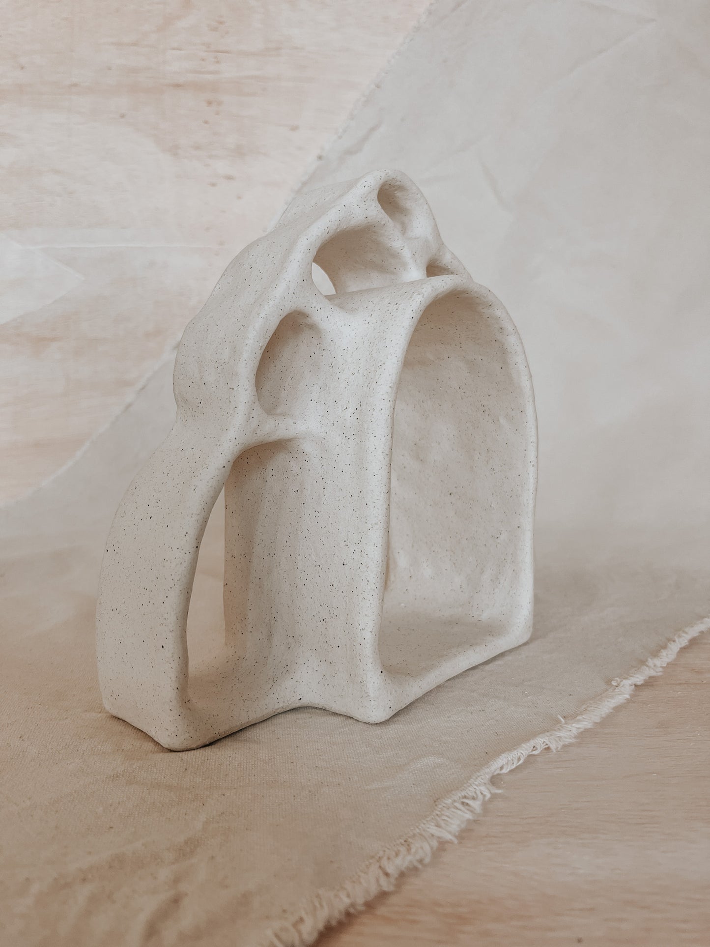 Ceramic Altar No.2 Speckled Beige