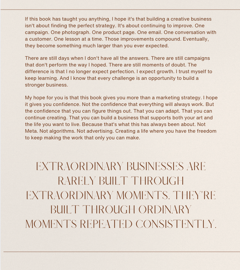 The Self Supporting Artist E-Book: Meta Ads for Artists