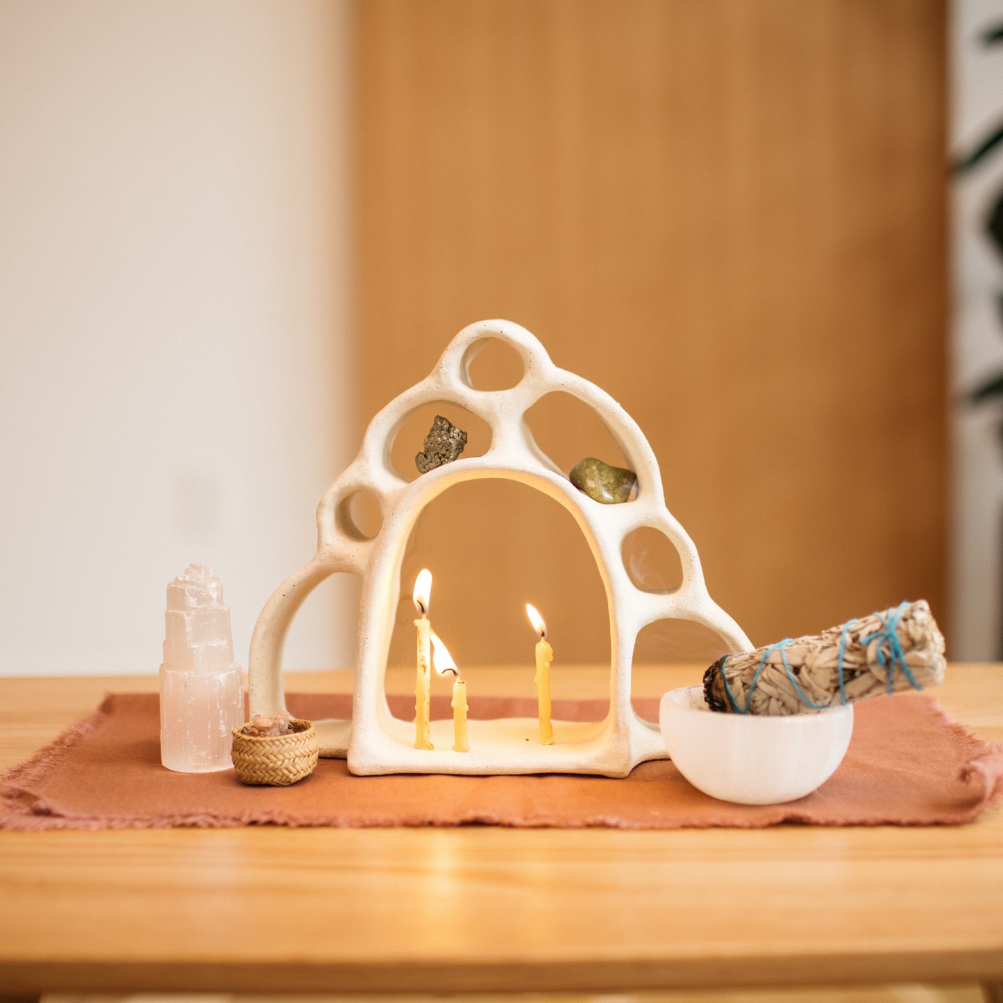 Beeswax Meditation Pillar (Bundle of 6)