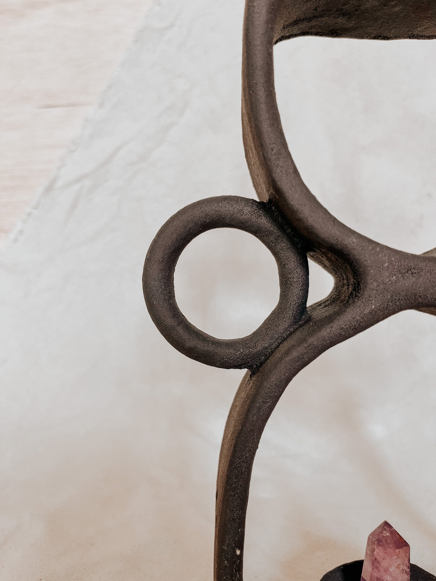 Handmade Ceramic Altar for Sacred Spaces | Clay Ritual Sculpture
