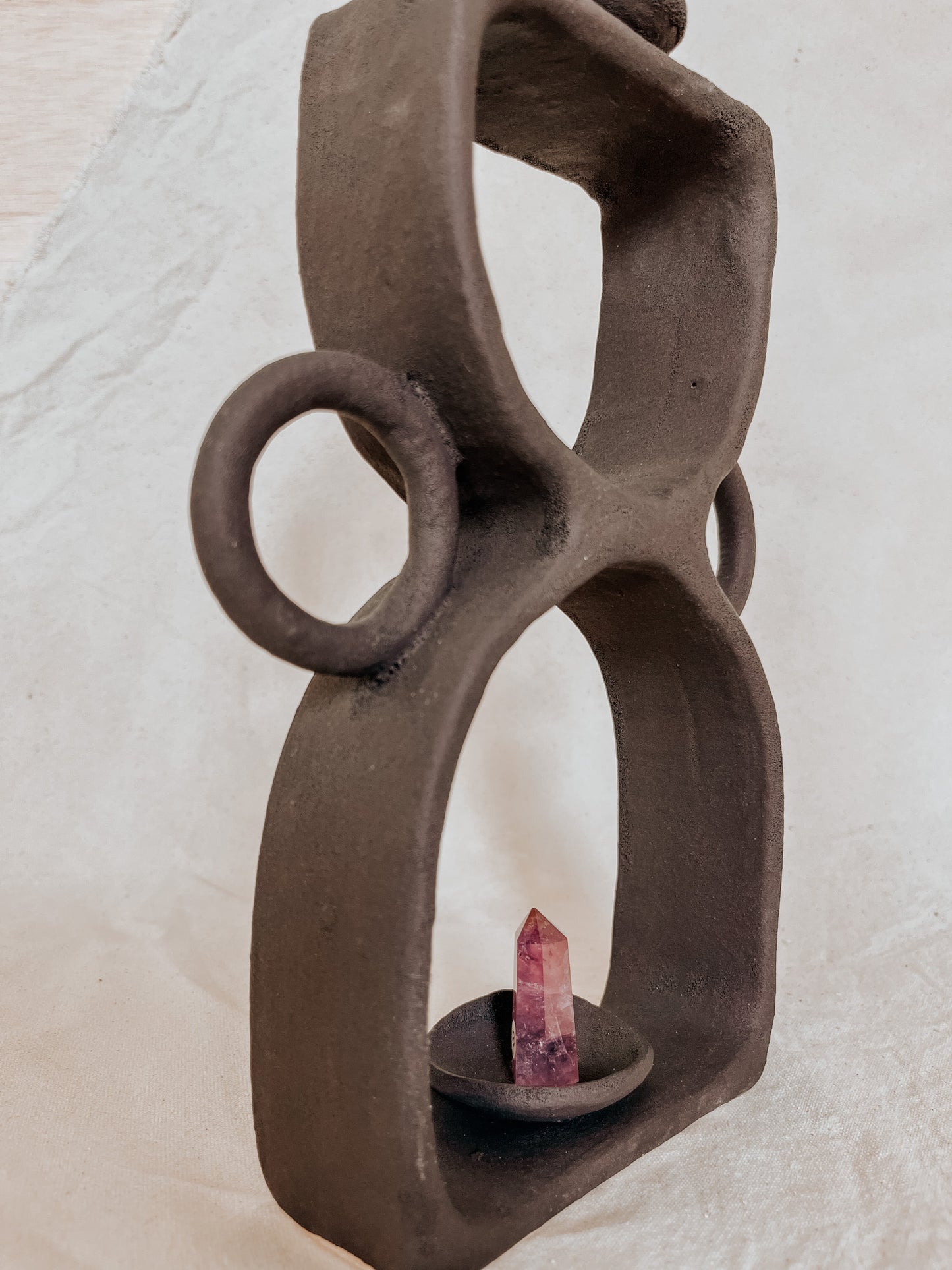 Handmade Ceramic Altar for Sacred Spaces | Clay Ritual Sculpture