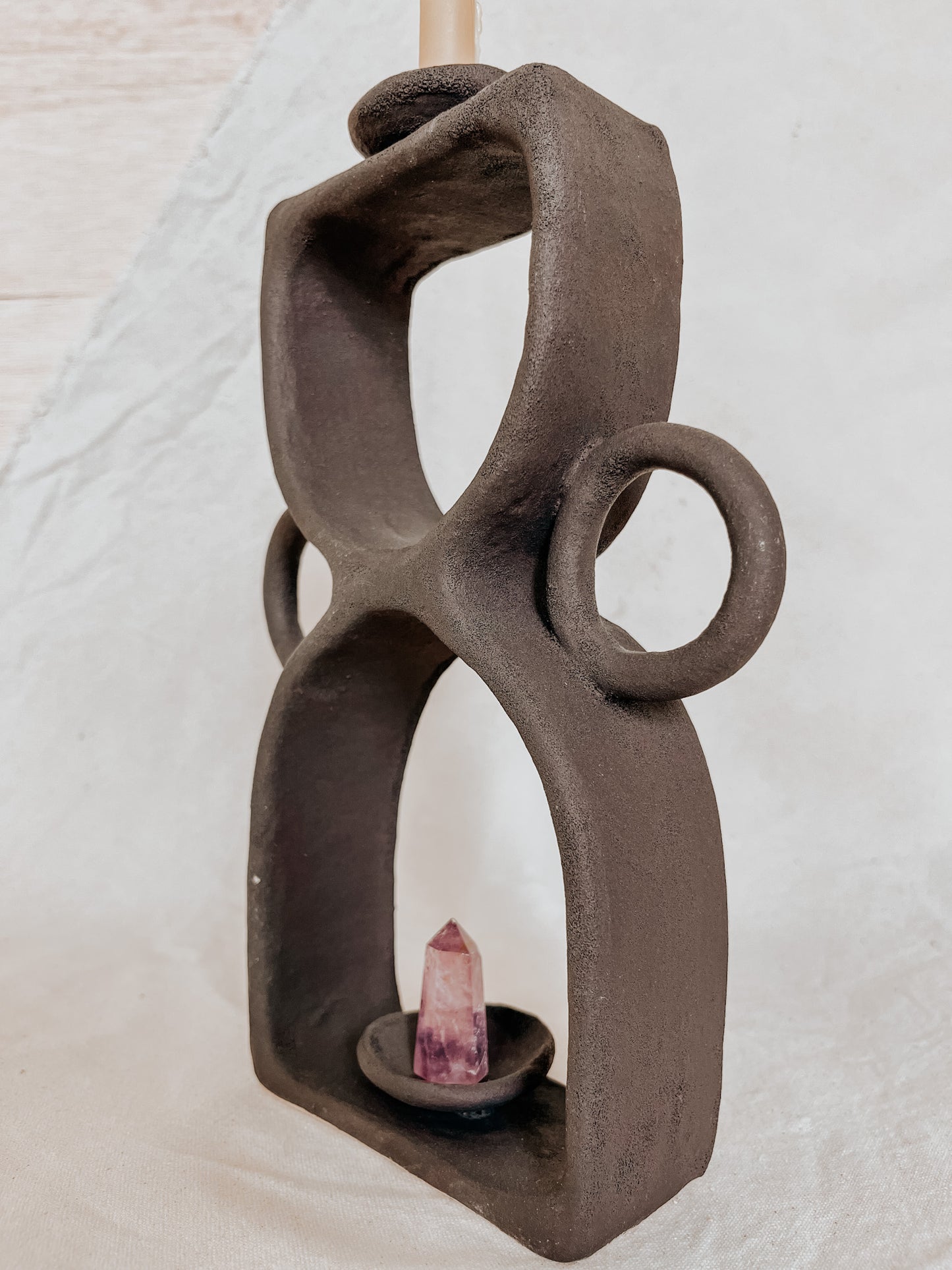 Handmade Ceramic Altar for Sacred Spaces | Clay Ritual Sculpture