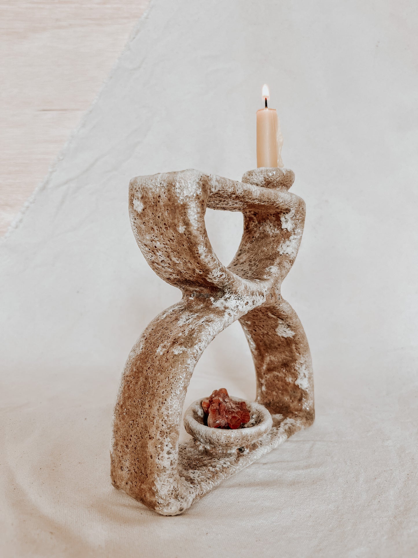 Handmade Ceramic Altar for Sacred Spaces | Clay Ritual Sculpture