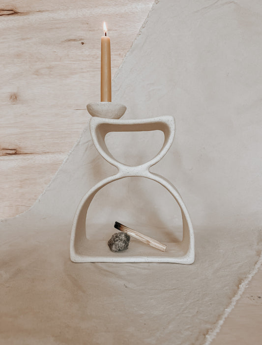 Handmade Ceramic Altar for Sacred Spaces | Clay Ritual Sculpture