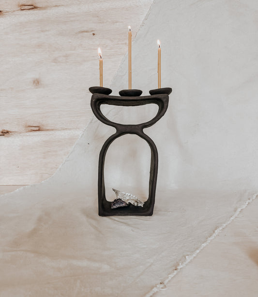 Handmade Ceramic Altar for Sacred Spaces | Clay Ritual Sculpture