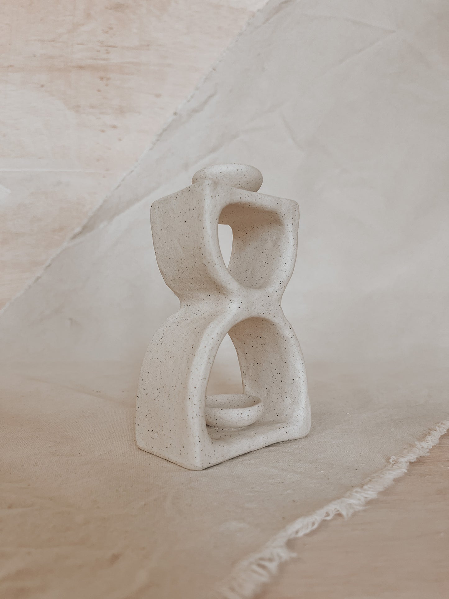 Ceramic Altar No.10 Speckled Beige