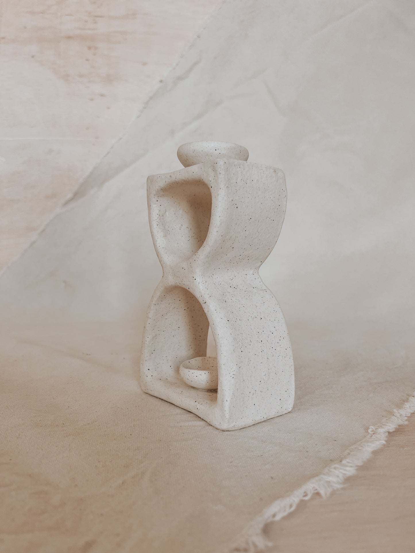 Ceramic Altar No.10 Speckled Beige