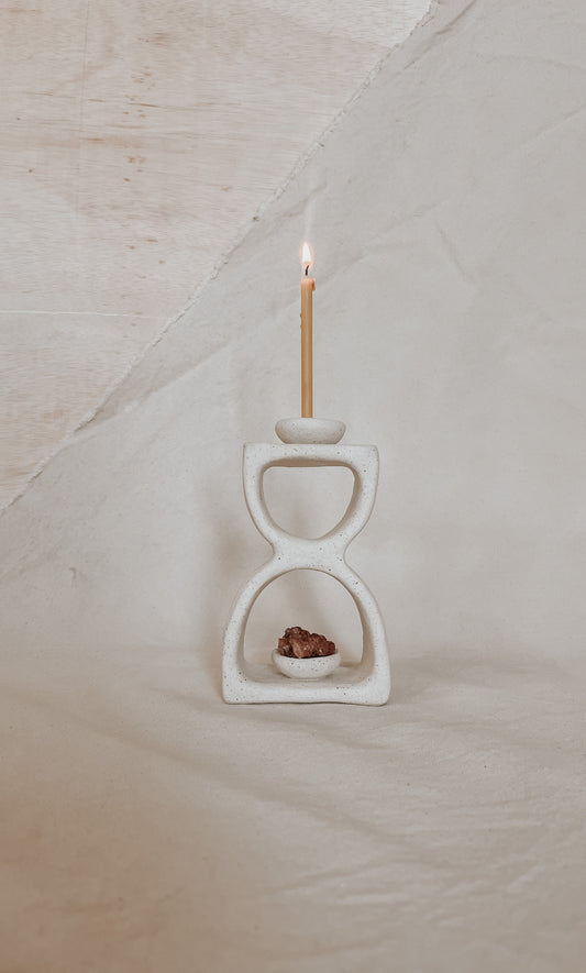 Ceramic Altar No.10 Speckled Beige