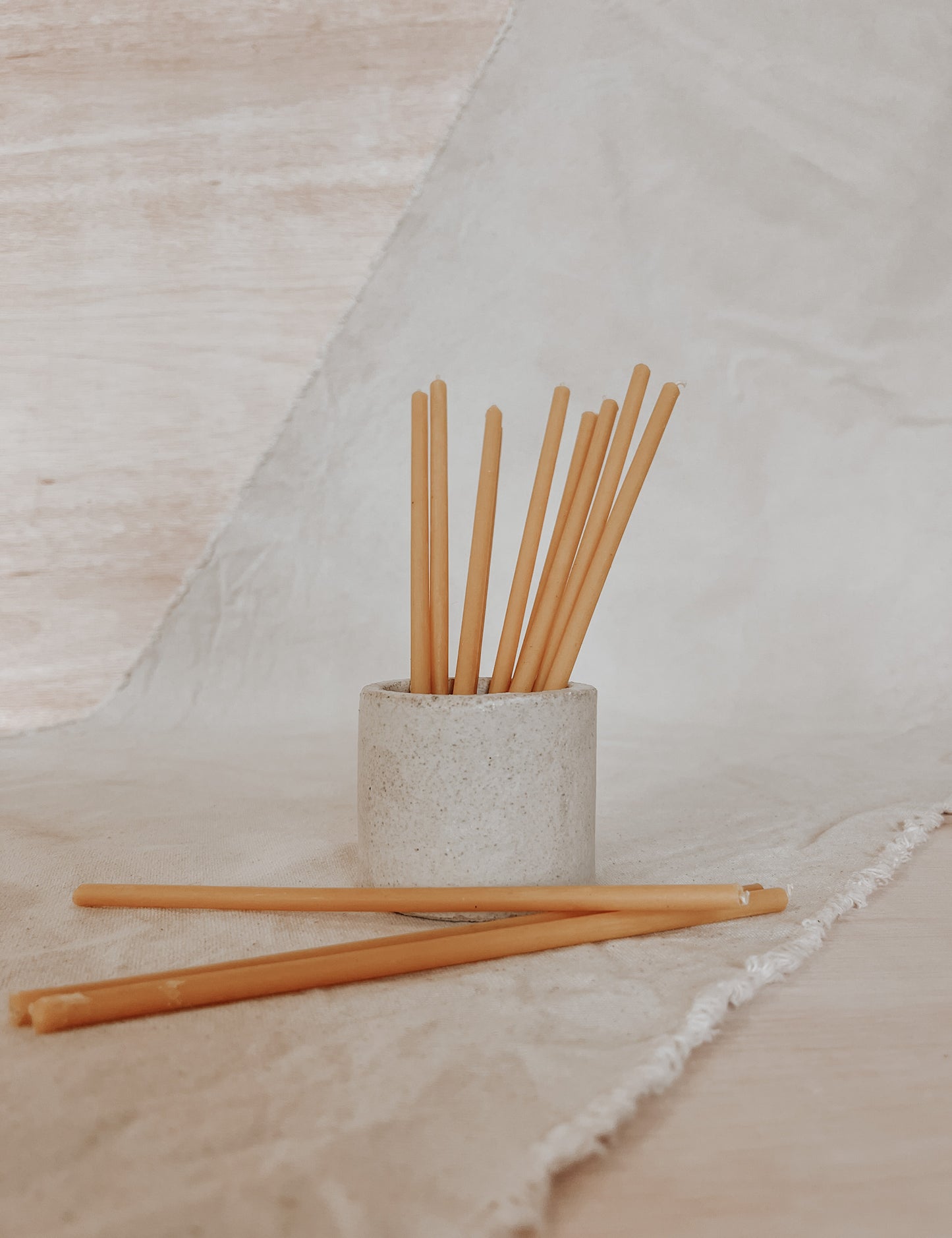 Beeswax Meditation Pillar - Bundle of 6