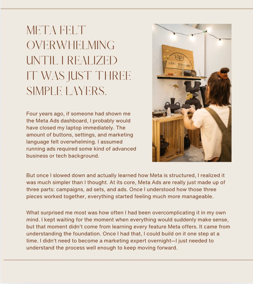 The Self Supporting Artist E-Book: Meta Ads for Artists