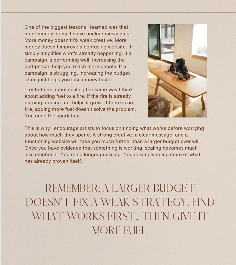 The Self Supporting Artist E-Book: Meta Ads for Artists