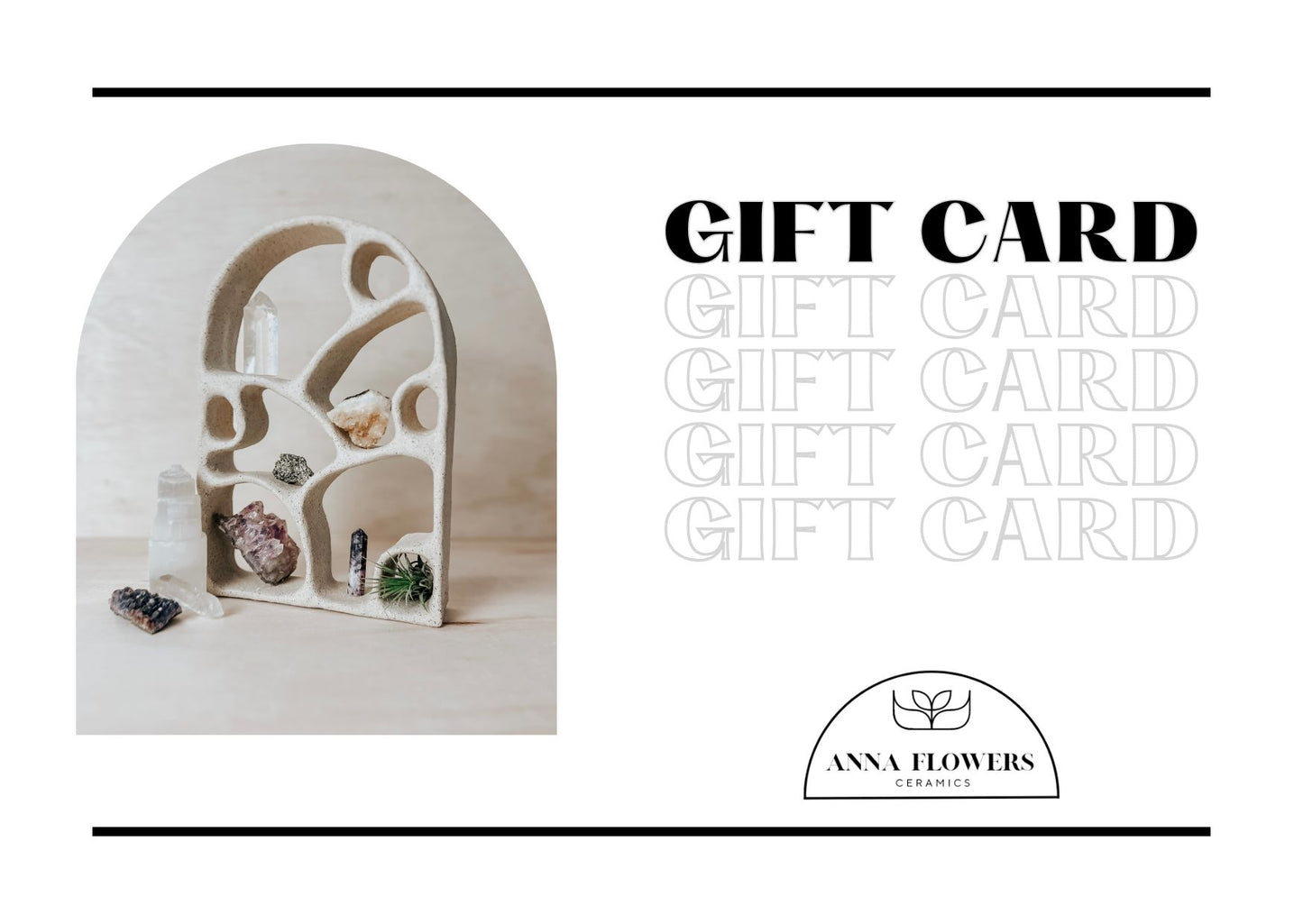 Anna Flowers Ceramics Gift Card